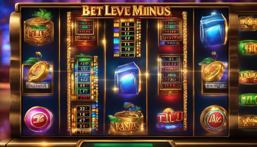 How to adjust bet level on slots